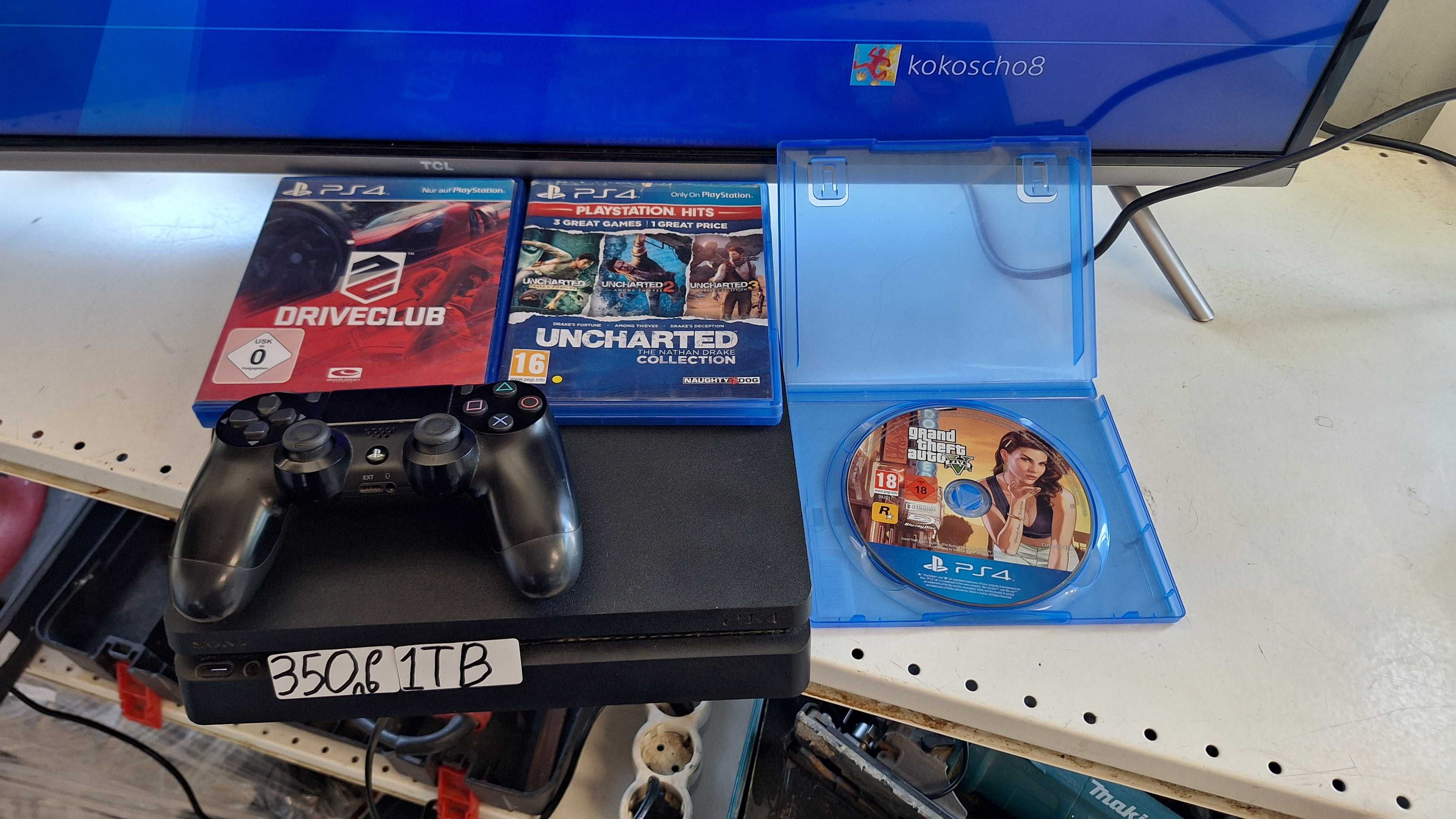 Playstation 4Slim 1Tb