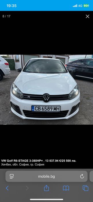 Vw Golf 6 R  Stage3 380H