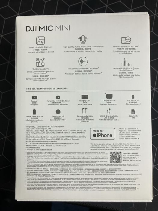 Dji Mic Mini si Adaptor Hotshoe Sony - Noi cu Garantie