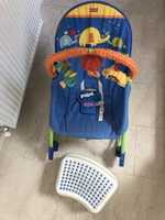 Детско люлеещо бебешко столче Fischer price + стъпало за баня