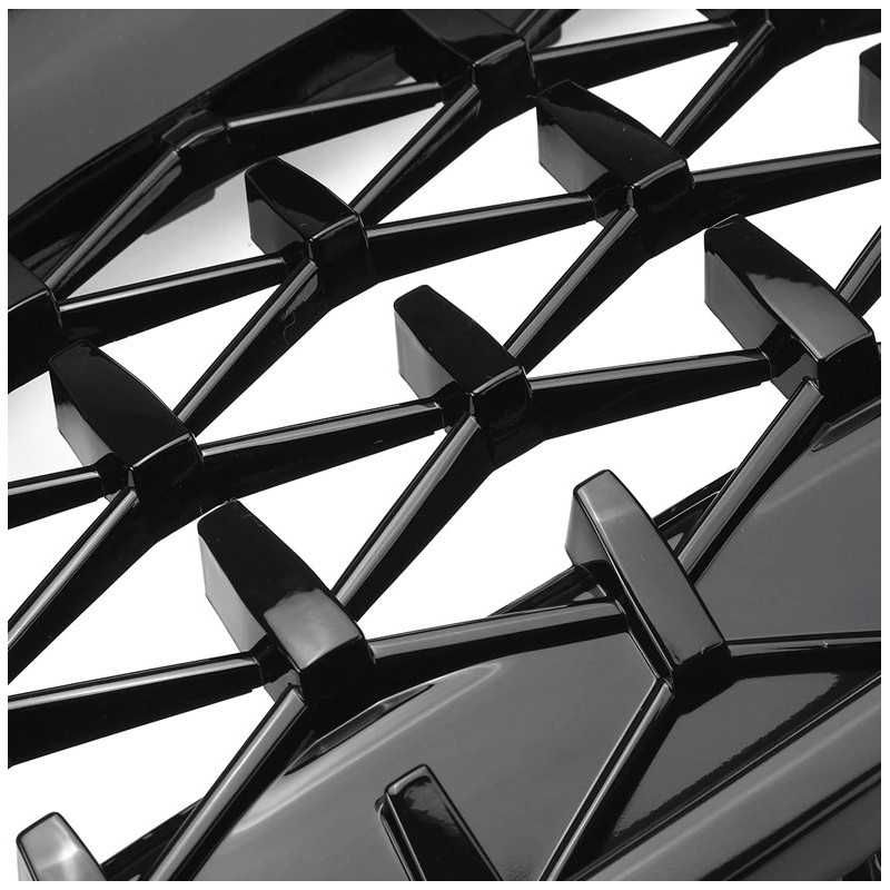 Бъбреци за BMW E60 / E61 (2003-2010) Diamond Style Черен Гланц