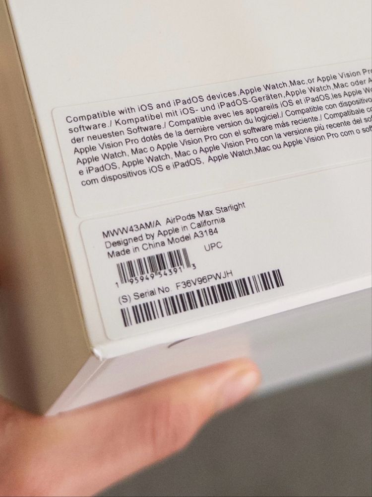 Apple AirPods Max Starlight USBC