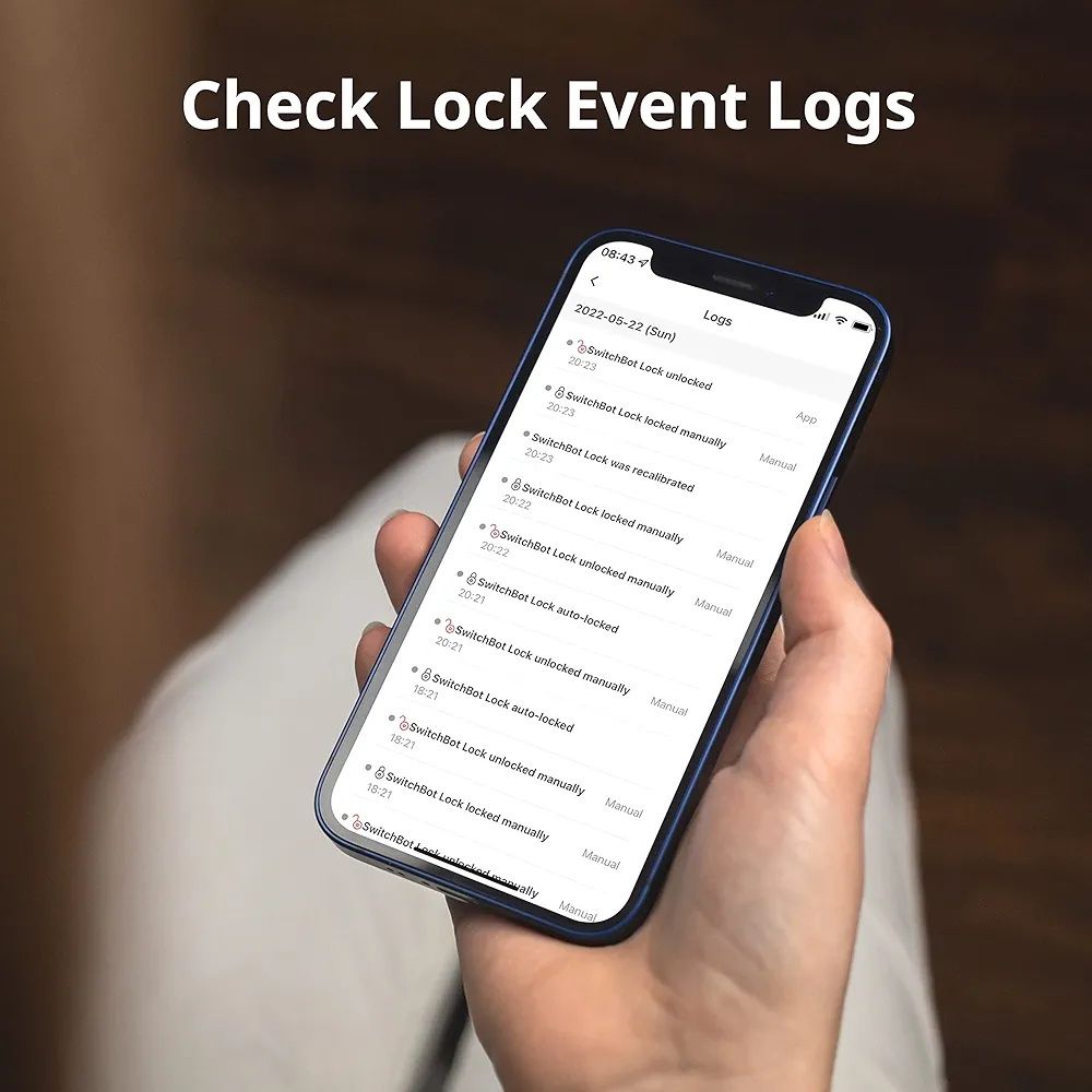 SwitchBot Smart Touch Keypad, Влизане без ключ с пръстов+кар