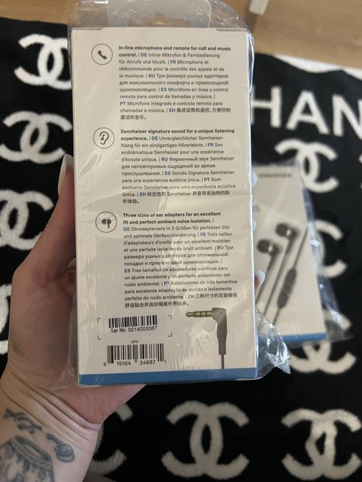 Casti cu fir sennheiser