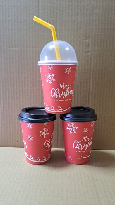 Картонени чаши 12 oz ( 300ml )