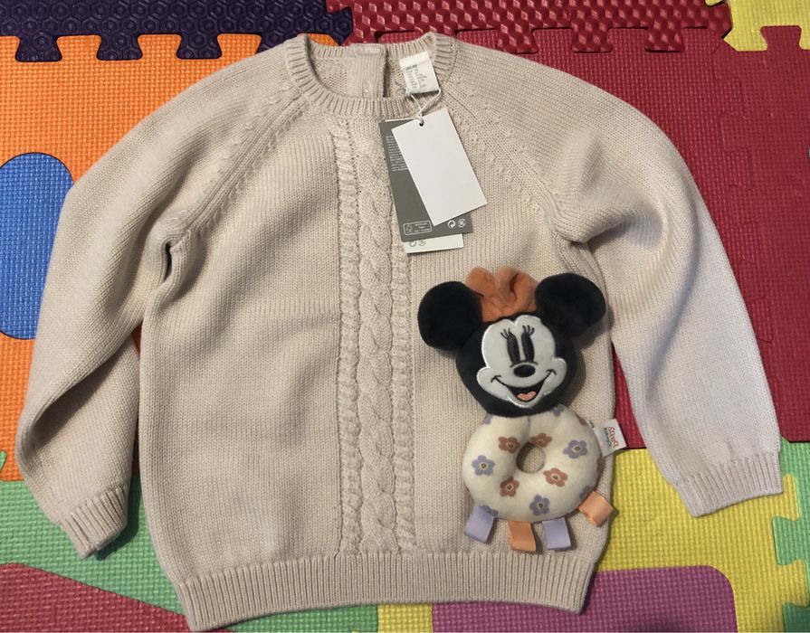 Bluza pulover vesta tricotata casmir lana merinos hm