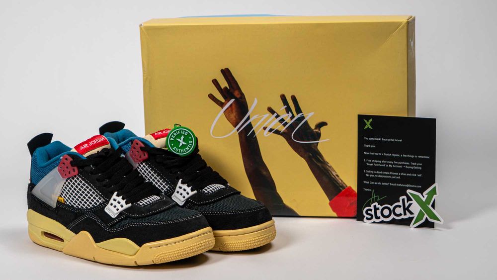 Обувки Nike Jordan 4 Retro Union Off Noir