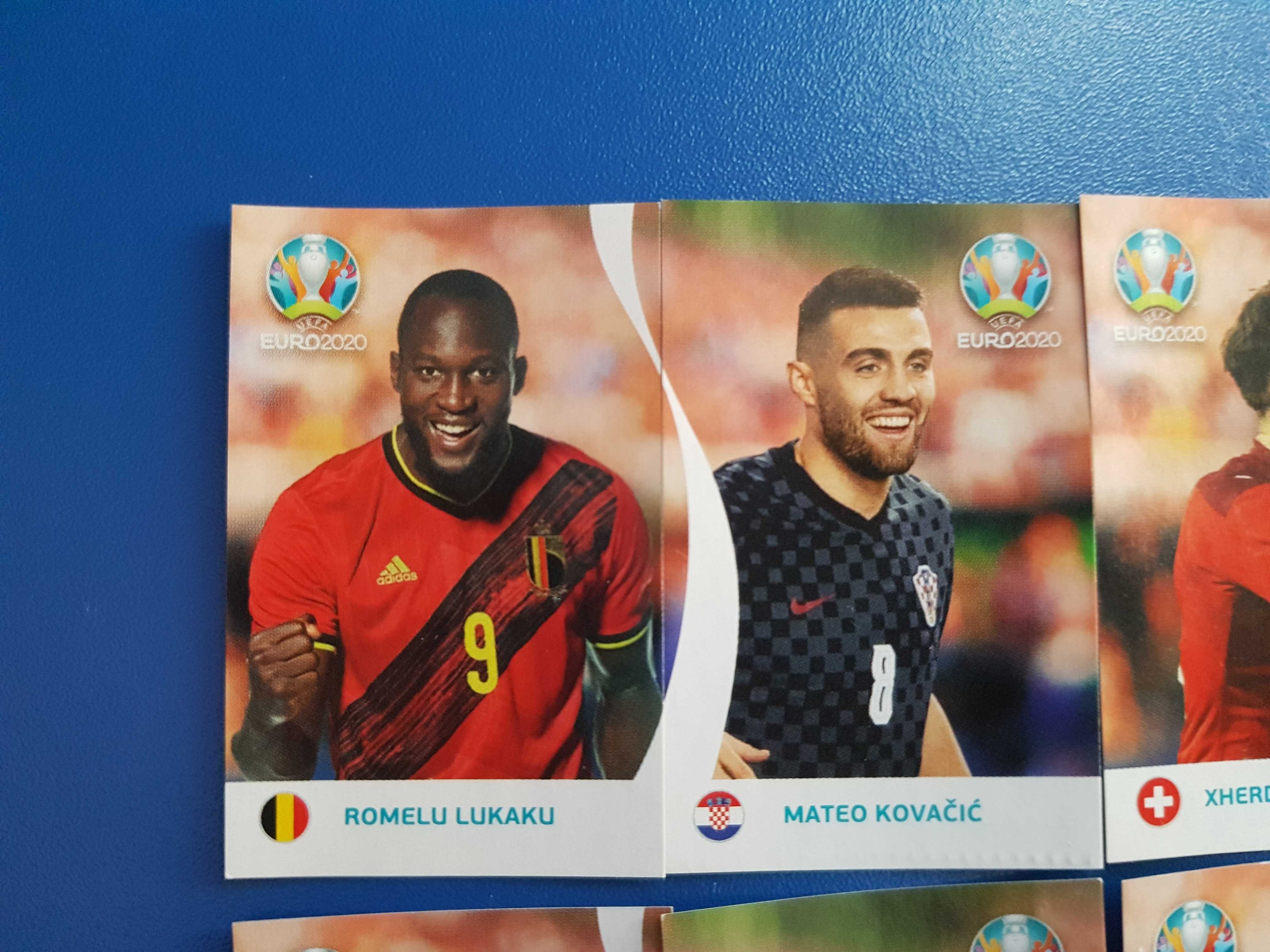 Set complet Extrastickere Panini EURO 2020 Coca-Cola Croatia C1-C14