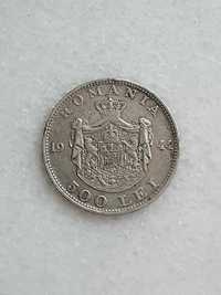 Moneda autentica 500 lei - 1944 rege Mihai I argint