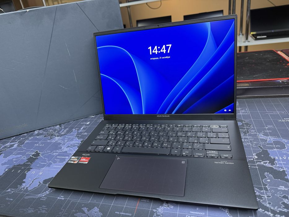 Ультрабук Asus Zenbook 14 Ryzen 7-7730U/16Gb/1000GB