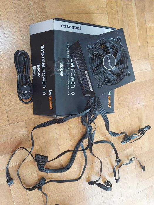 BeQuiet System Power 10, 850W, 80+Gold, Cooler Master MWE
