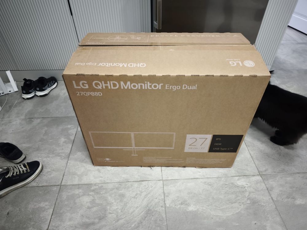 Двойной монитор  LG 27qp88d Ergo Dual