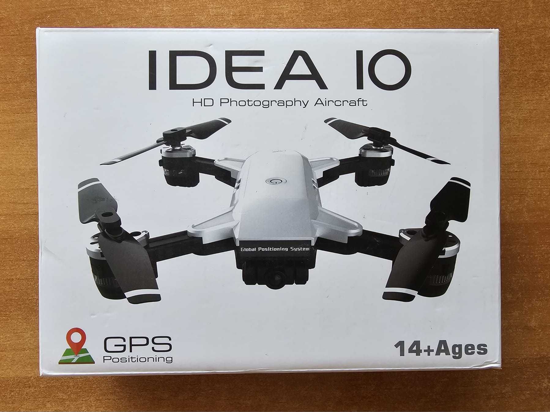 Drona IDEA 10, GPS, WIFI, HD, Surround Mode, Auto Return, Sigilata.