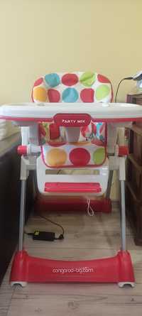 Детски стол за хранене Cangaroo, Party mix