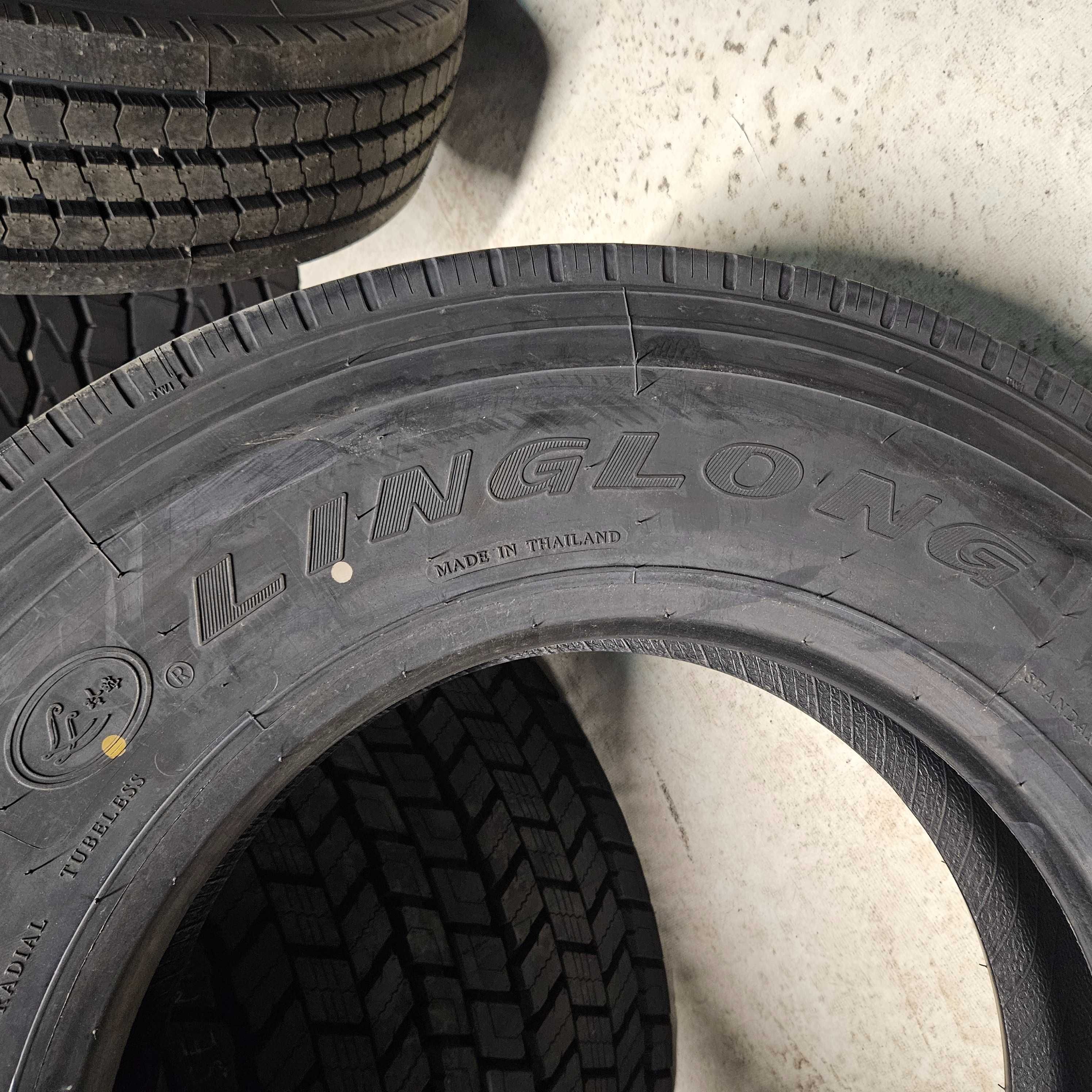 2 Нови тежкотоварни гуми 10R22.5 LingLong LLF56+ 144/142L Thailand