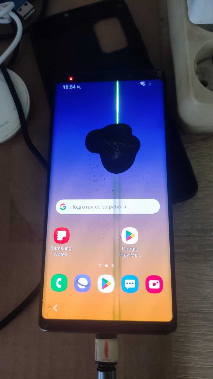 Samsung Galaxy note 9 6gb/128gb петно на дисплея/за части