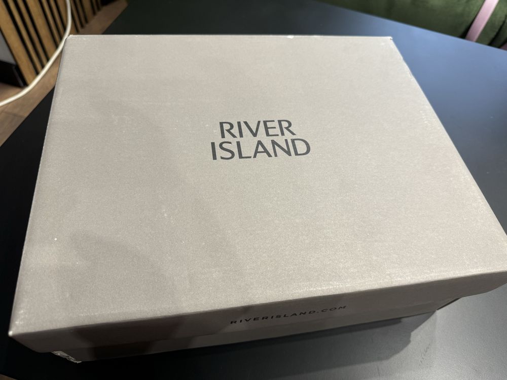 Мъжки Челси ботуши River Island – естествена кожа, размер 44 (UK 10)