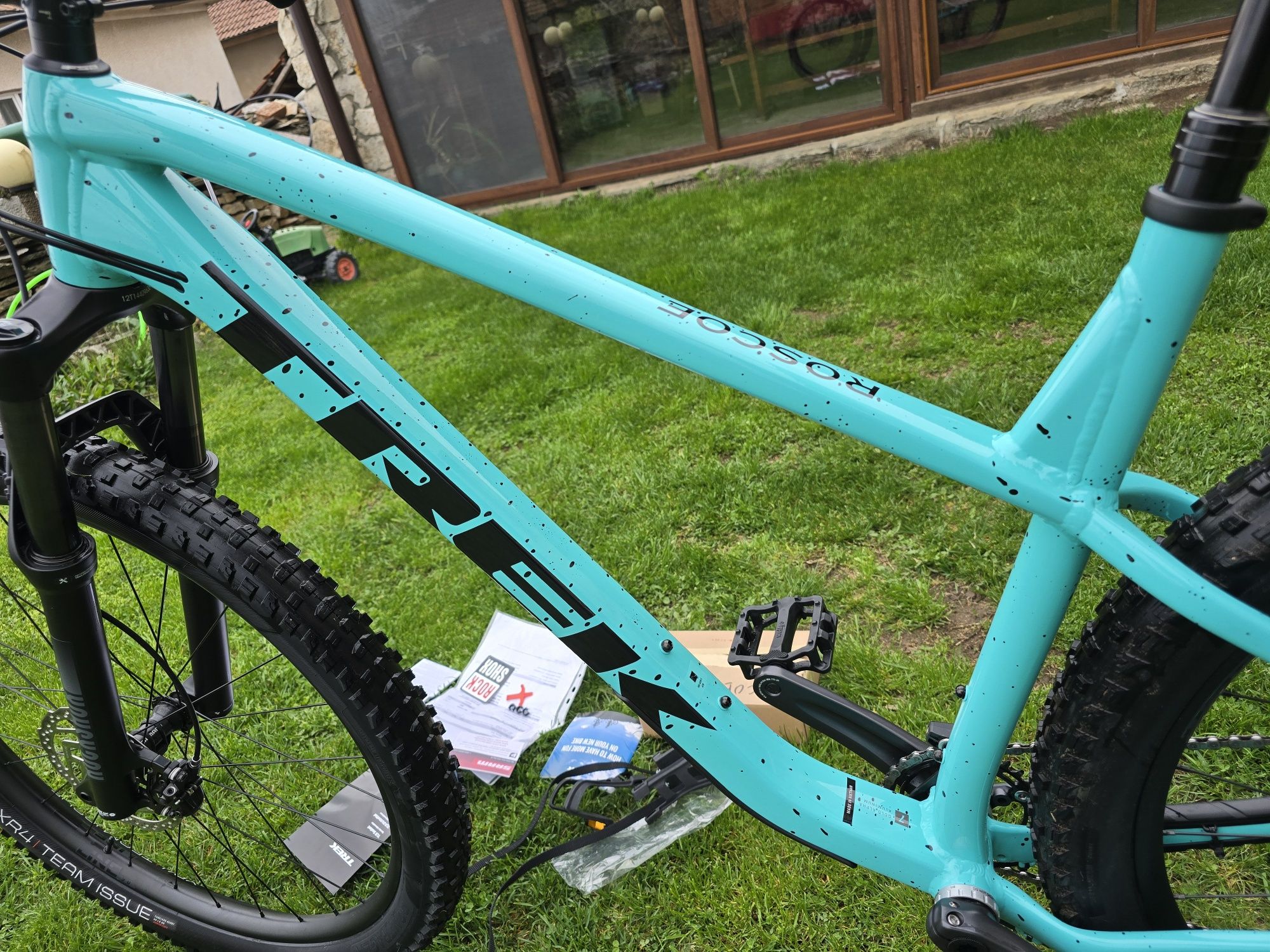 НОВ! TREK Rockoe 7 Miami Green XL, Upgrade 203мм Ротори!