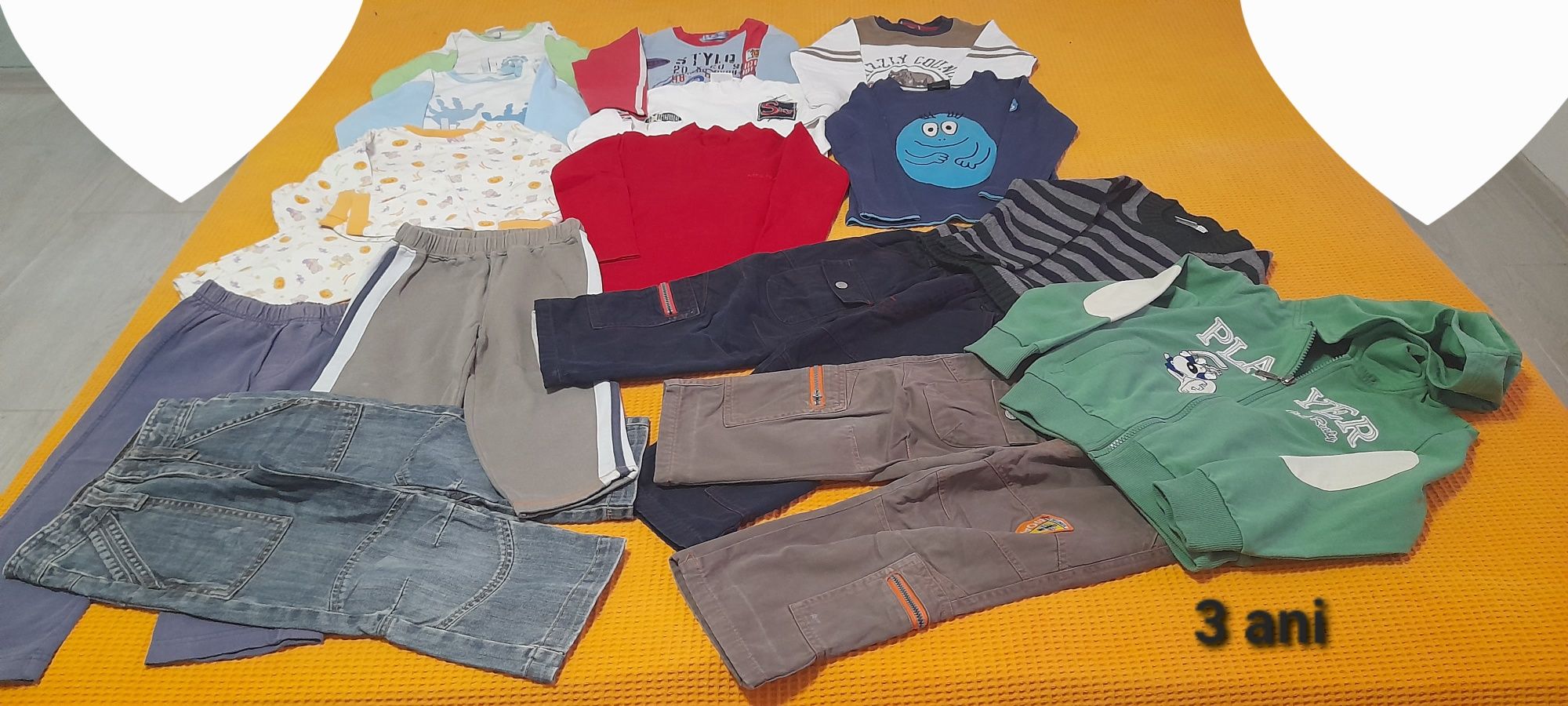 Pantaloni, bluze, geaca băiat  1 an, 2, 3 ani