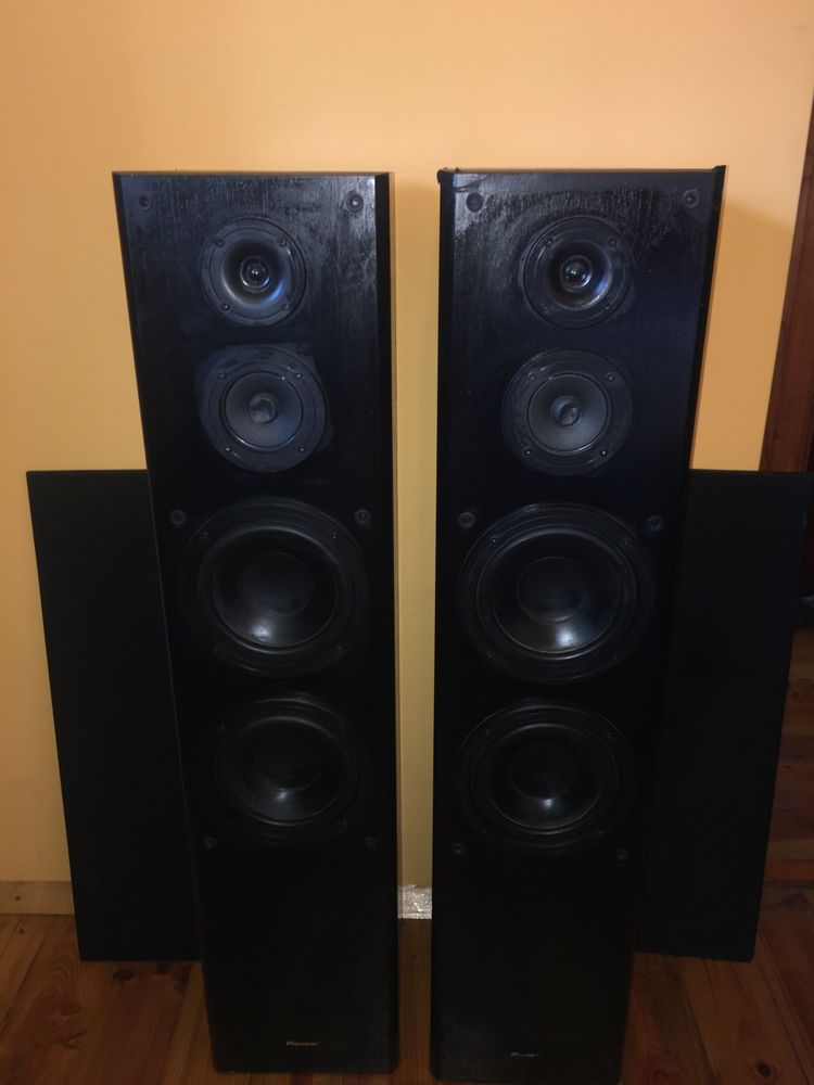 Ресийвър Pioneer VSX-323 + колони Pioneer