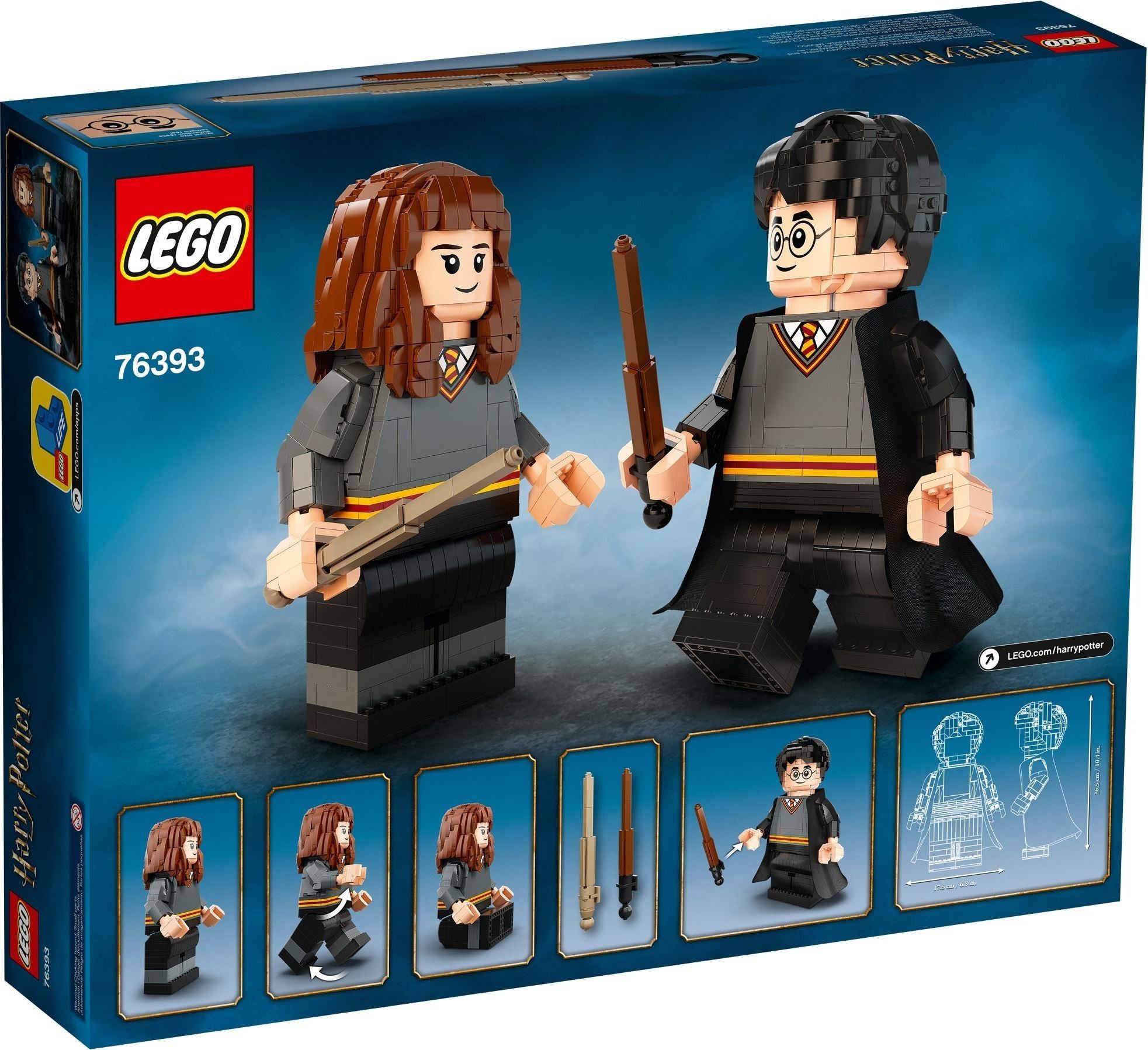 LEGO 76393 - Harry Potter & Hermione Granger - NOU