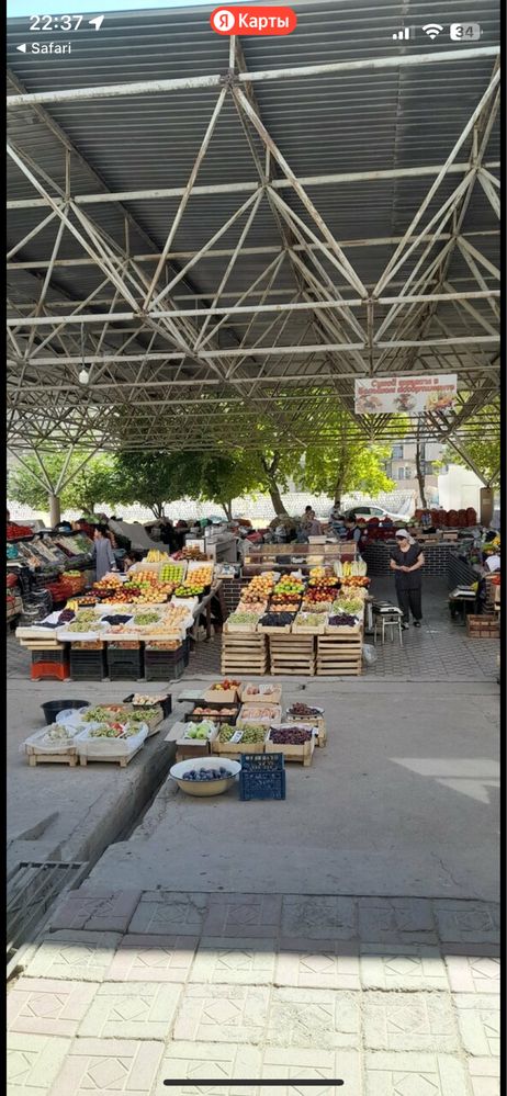 Чирчик 8 микрараен бозорча ичида магазин арендага берилади