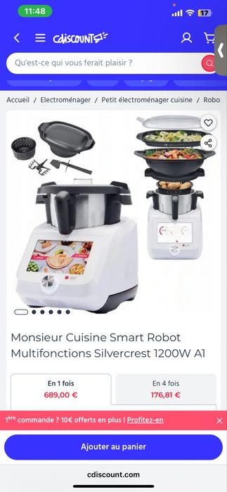 Aparat de gatit folosit de 4 ori am dat pe el 2300 lei