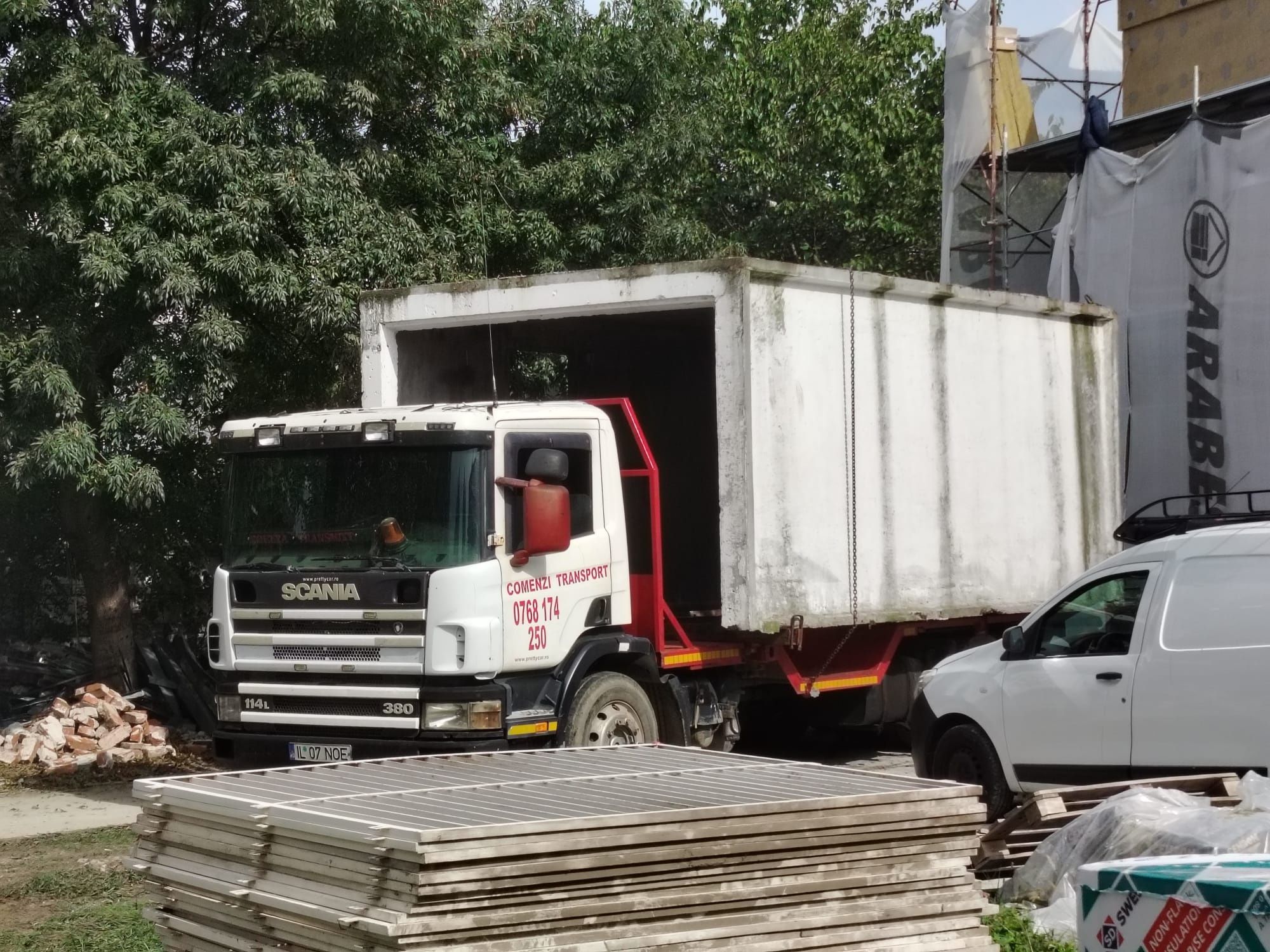 Garaje beton tip granitul