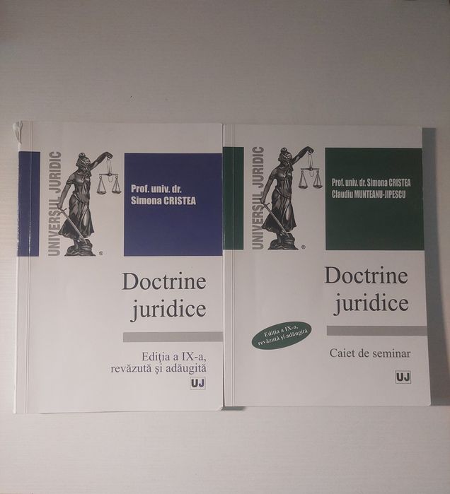 Doctrine Juridice de Prof. univ. dr. Simona Cristea
