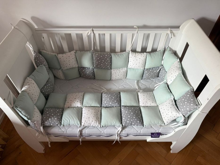 Patut lemn Tutti Bambini 3in1