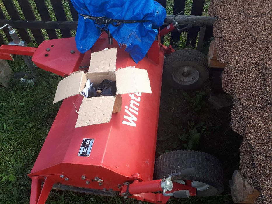 Tocator resturi vegetale pt atv sau schimb cu tractoras gazon