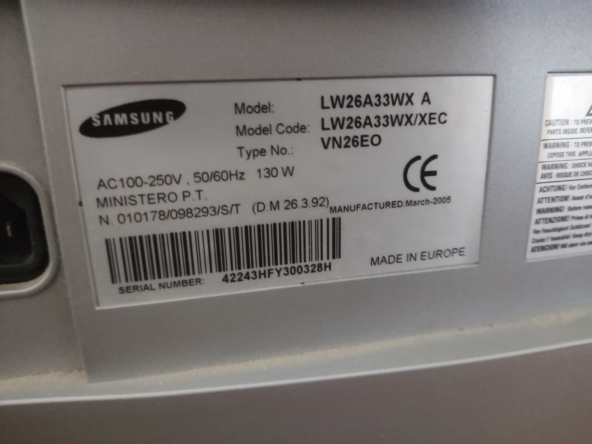 Телевизор Самсунг 26"