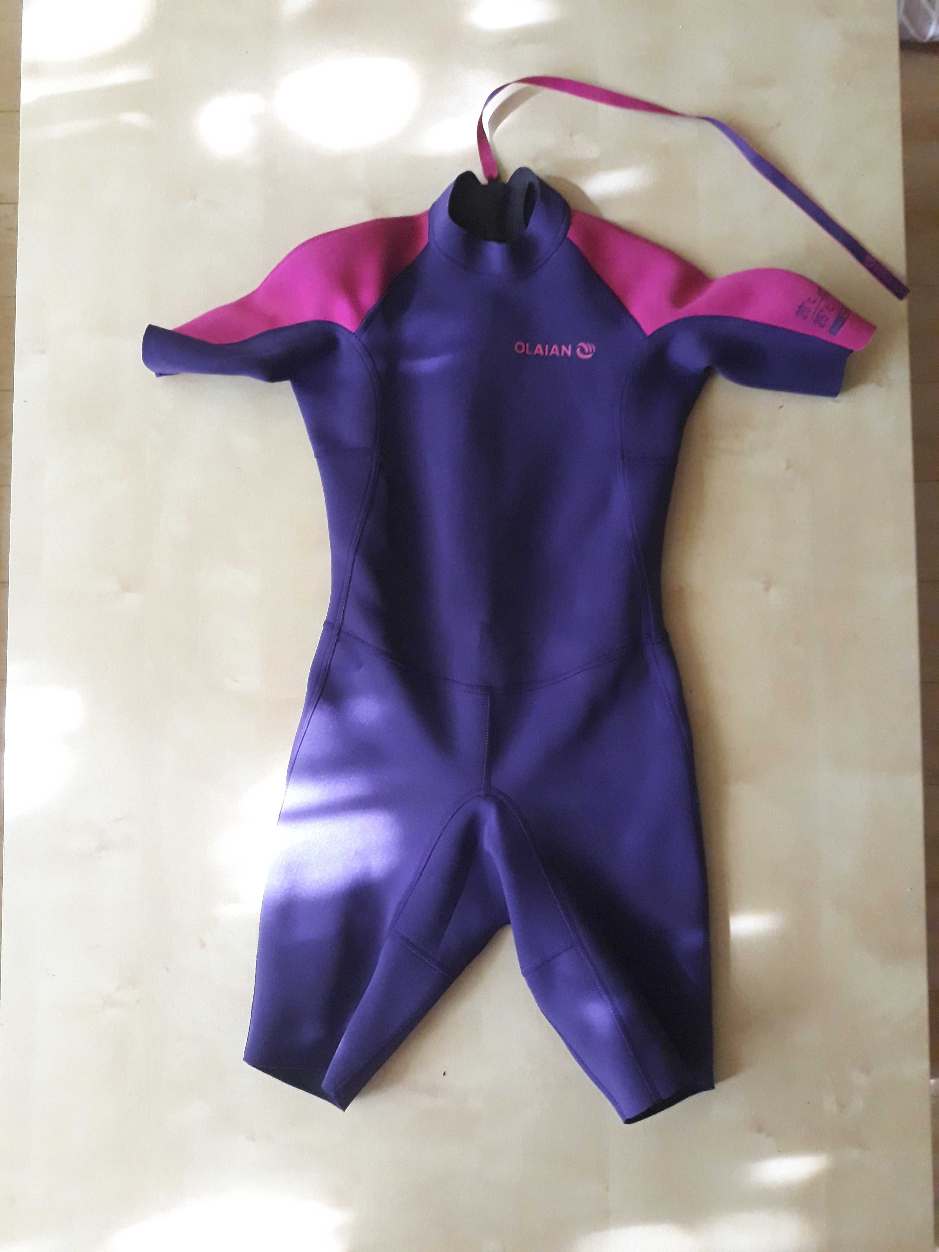 Costum neopren si labe Scuba/Snorkeling copii