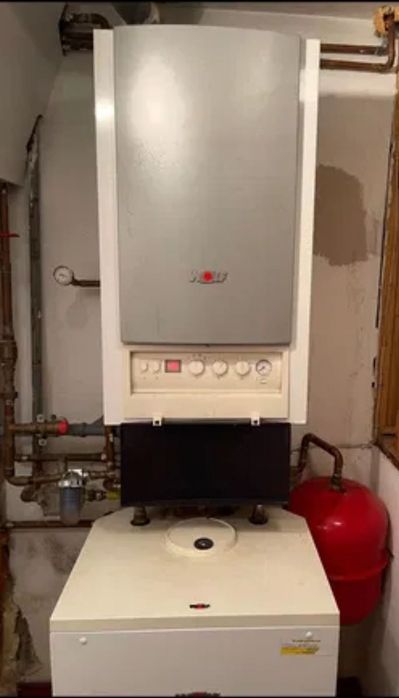 Centrală termicã pe gaz in condensare marca WOLF -TGB-40 !!