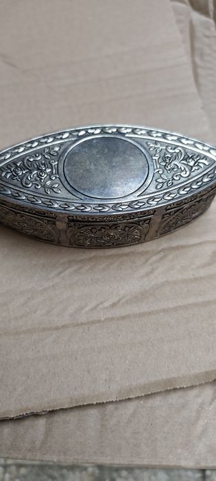 Cutie Vintage bijuterii argintată