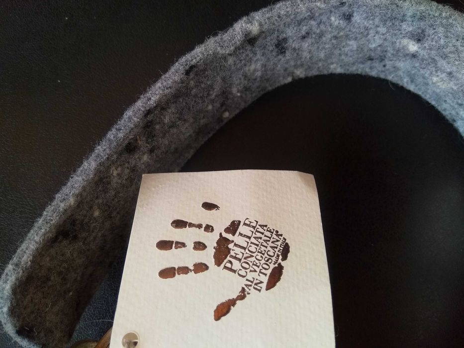 Кожен нашийник каишка за куче Band&Roll