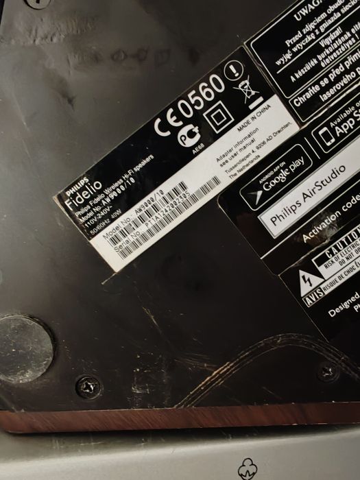 Boxe  incinte acustice PHILIPS Fidelio AW 9000/10