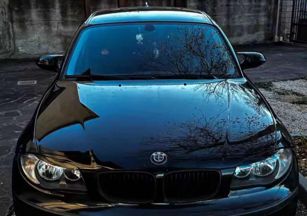 Вежди за фаровете за БМВ BMW E87 E81 E82 E88 пиано лак черни
