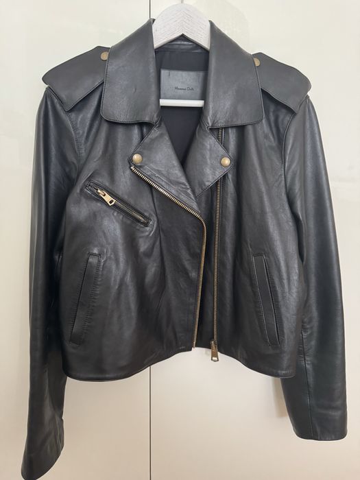 Massimo Dutti яке естествена кожа