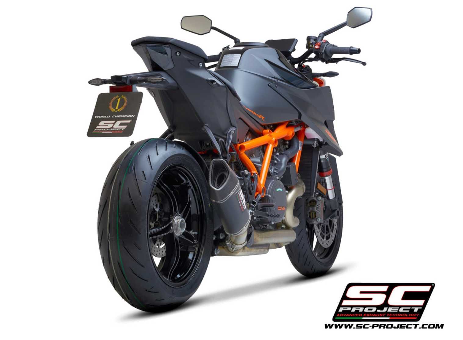 SC1-R крайно гърне SC-PROJECT за 1290 Super Duke R (2021-2023)-Euro 5