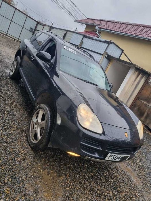 Bara fata Porsche Cayenne 2002 - 2006 NEGRU Z4 / C9Z (1131) model fara spalatoare far