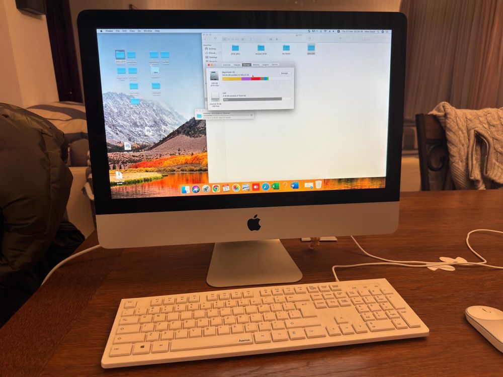 IMac 21.5 inch, mid 2010 S. O. High Sierra