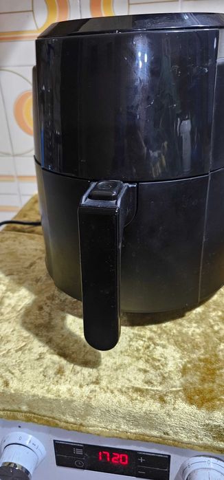 Air fryer deluxe noir