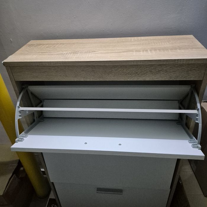 Pantofar dublu cu 3  compartimente stare f buna