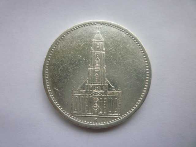 5 райхс марки 1934 година