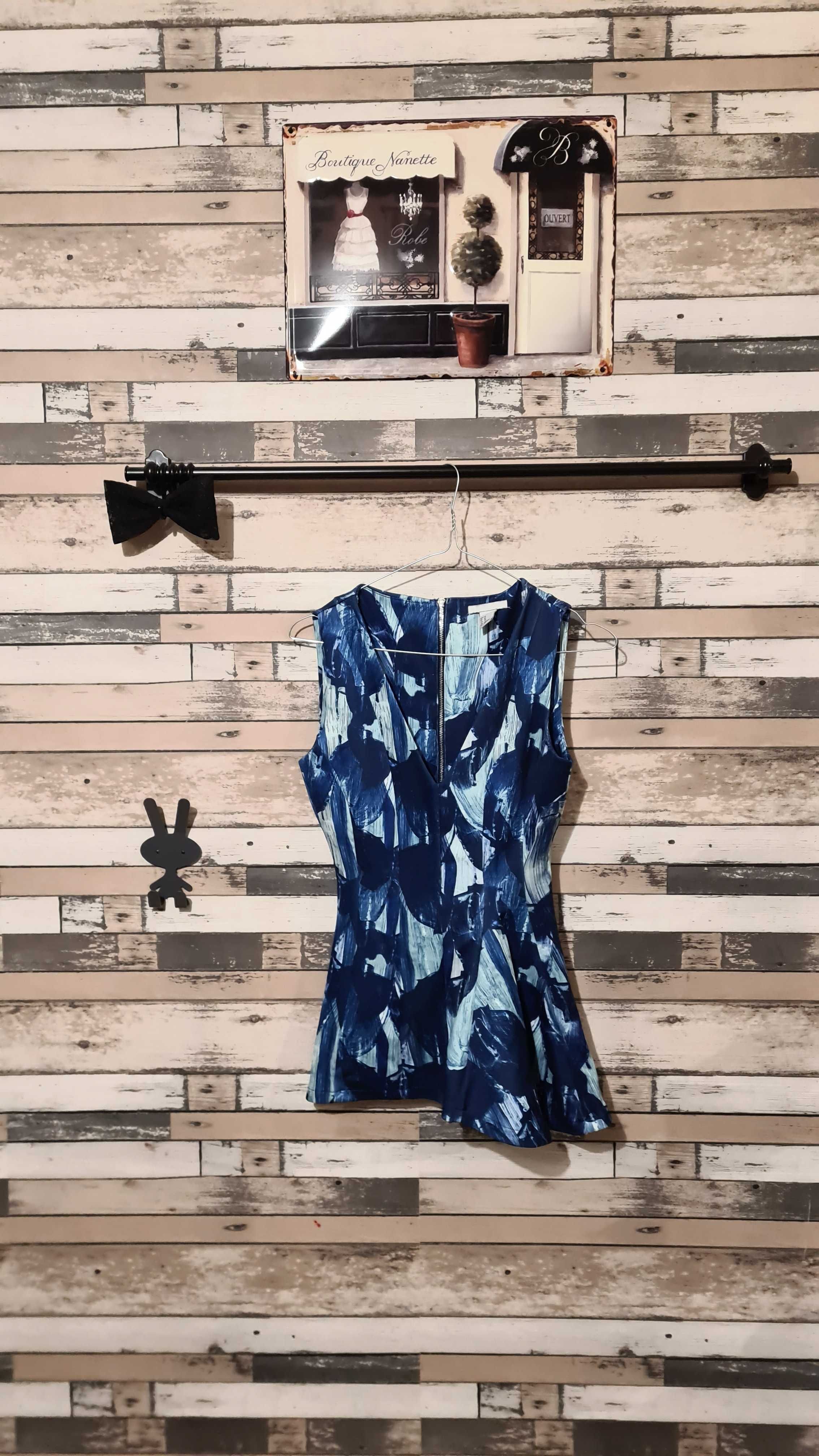 H&M Дамска риза пеплум хс -(808)