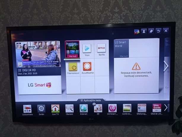 TV LG 108 smart 3D