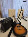 Set Chitara Ephiphone Les Paul Special II + Amplificator + Suport