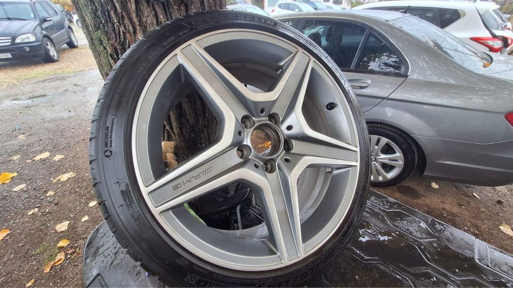 Оригинални джанти за mercedes c,e class AMG 18ки borbet germany