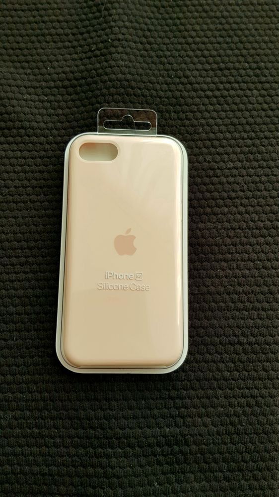 Husa Silicon Originala Apple Iphone SE , 7,8 Noua! Deosebita